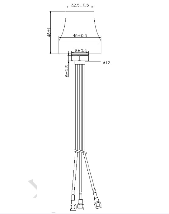 Antena activa GPS de 1545,72 mhz 698-960/1710-2700/2400-2500 mhz antena WIFI LTE 30dbi antena combinada de comunicación para interiores y exteriores