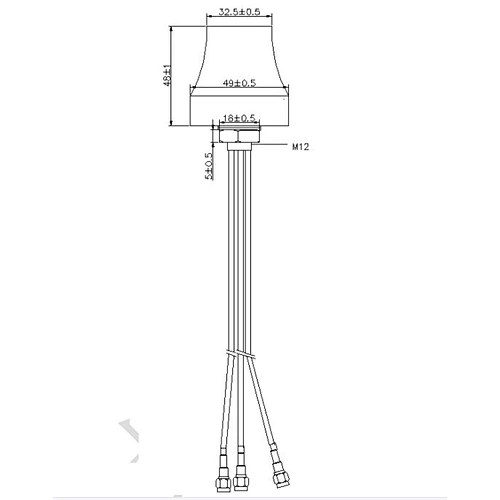 1545.72mhz GPS active antenna 698-960/1710-2700/2400-2500mhz LTE WIFI antenna 30dbi outdoor indoor communication combo antenna