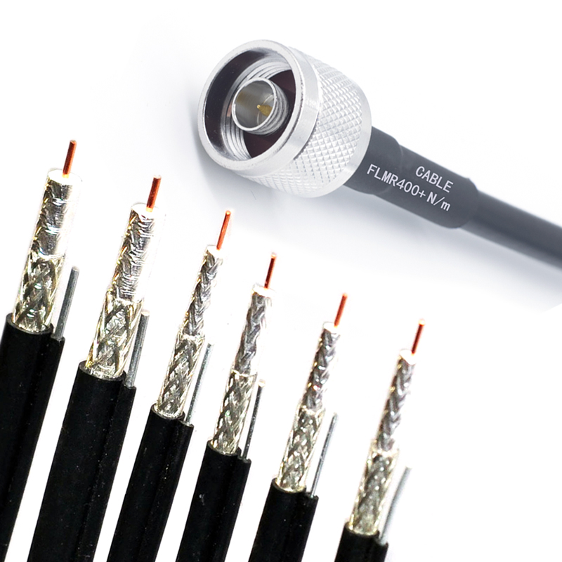 High quality CU/CCS 50 Ohm Low Loss RF Coaxial lmr400 lmr240 lmr600 Cable Coaxial Cable