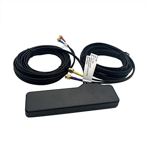 High Quality 4 In 1 Active GPS/GNSS+WIFI+4G LTE Combo Puck Antenna with Adhesive Backing MIMO Antenna