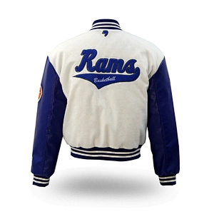 custom patch embroidery baseball leather jacket
