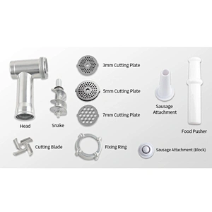 meat+grinders middle-sized simplicity of operator stainless steel meat grinders 800W