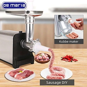 New Product Kitchen MGL high power Meat Mince stainless steel Blade Black Electric Meat Grinder
