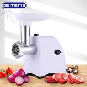 2021 Wholesale Portable 1200W white easy operation electric meat mincer with Accessories