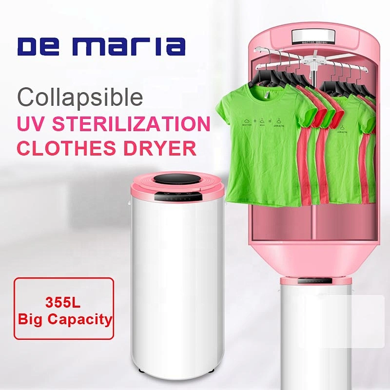 Portable Smart flexible capacity change Folding  clothes dryer UV Sterilizer dryer clothes tumble