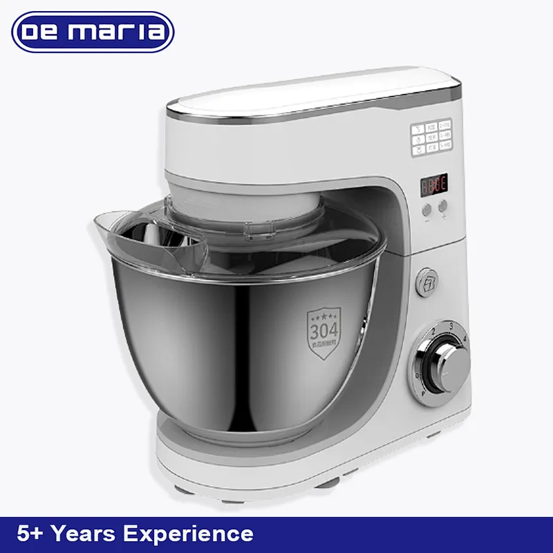 2021 Professional Home Kitchen Heating Function Dough Hook and Beater Supplier Cake Mixers Heavy Duty Sale Food Stand Mixer