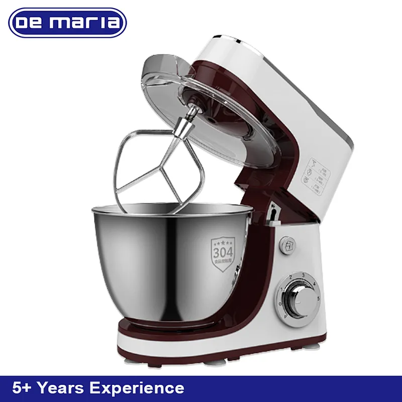 220V Price Flour Beater 5L Home Use Stand Mixer Machine Cover Ice Cream Kneading Pasta Easy Operation Food Stand Mixer
