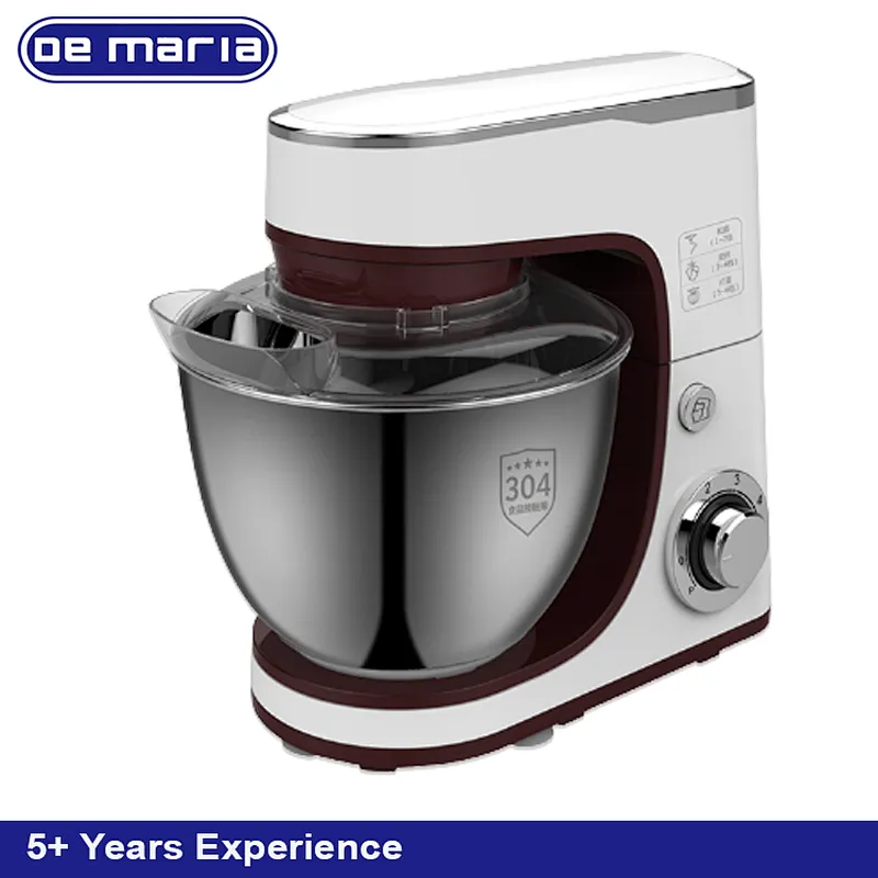 220V Price Flour Beater 5L Home Use Stand Mixer Machine Cover Ice Cream Kneading Pasta Easy Operation Food Stand Mixer