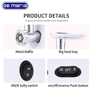 High Efficiency Meat Grinder and Mixer Wholesale Meat Mincer and Meat Grinder