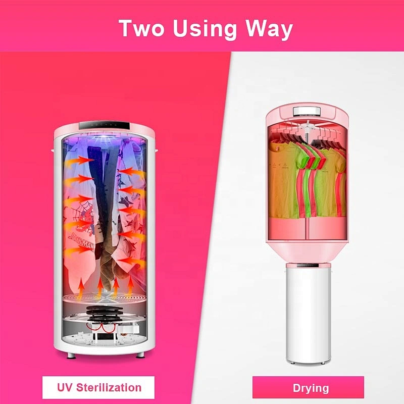 Portable Smart flexible capacity change Folding  clothes dryer UV Sterilizer dryer clothes tumble