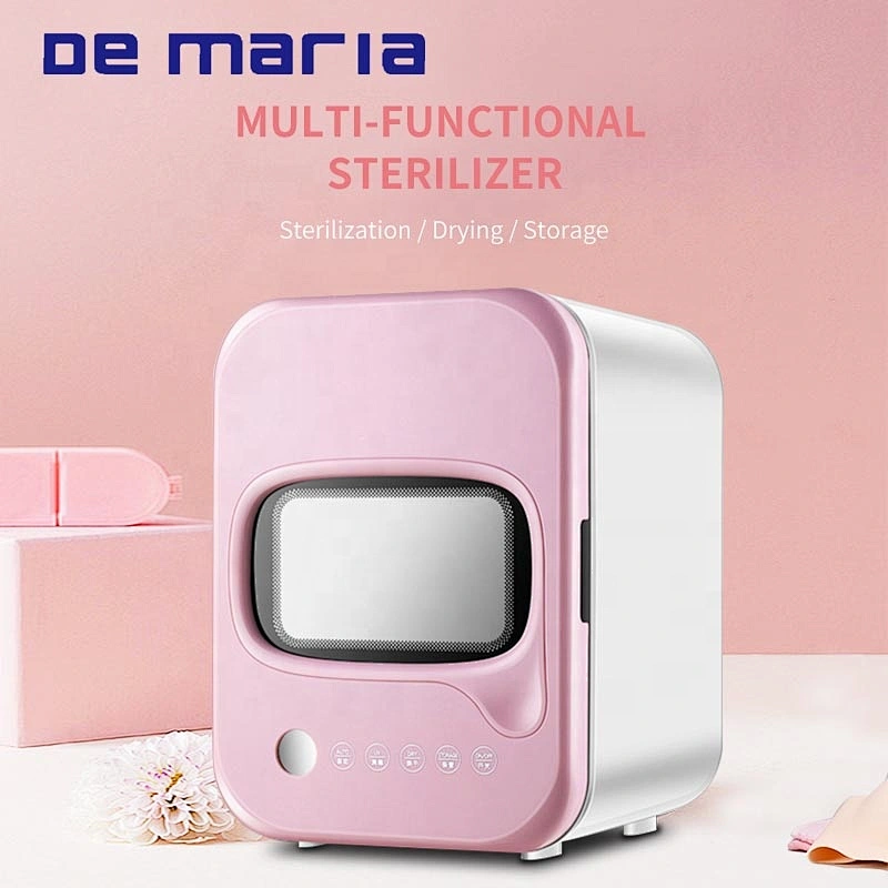 Color Customized Multifunction Baby Product UV Bottle Sterilizer box and dryer for E-commerce