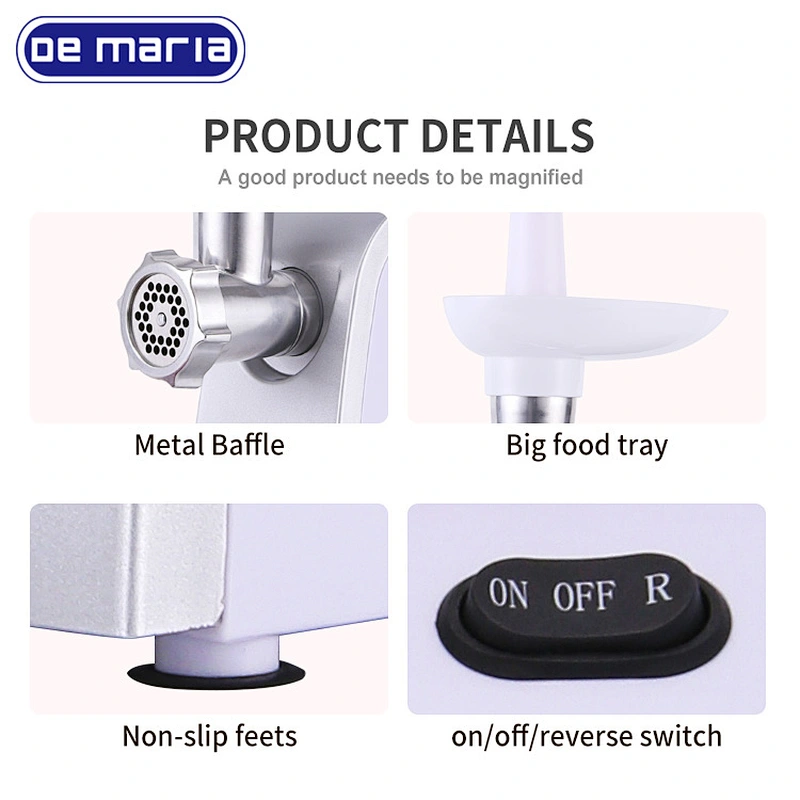 China Factory Meat Mincer Kitchen Appliances Electric Powerful Meat Mincing household Meat Grinder