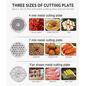2021Best Selling  Luxury Sausage Stuffer Vegetable with Stainless High-Power 1800W Electric Meat Mincer for Kitchen