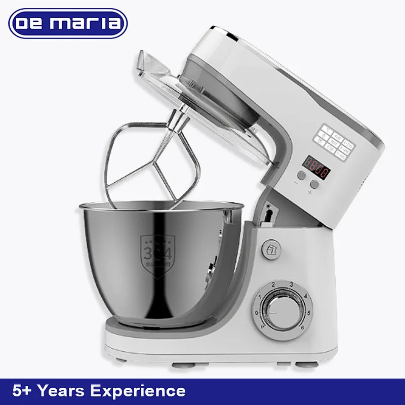 2021 Professional Home Kitchen Heating Function Dough Hook and Beater Supplier Cake Mixers Heavy Duty Sale Food Stand Mixer