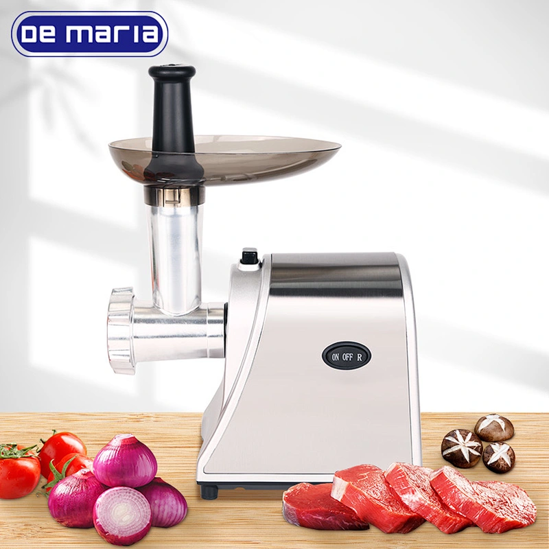 New Style AC 500W Motor Meat Grinder Easy operation High Efficiency Portable White Meat Mincer