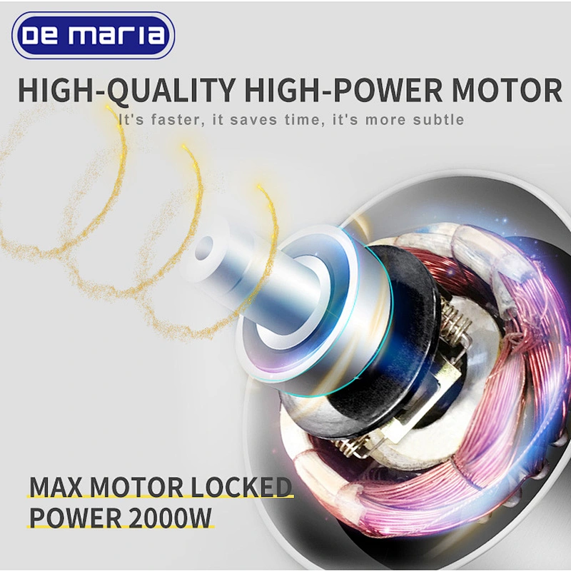 Demaria 2000W High Power DC Motor Electric Meat Grinder