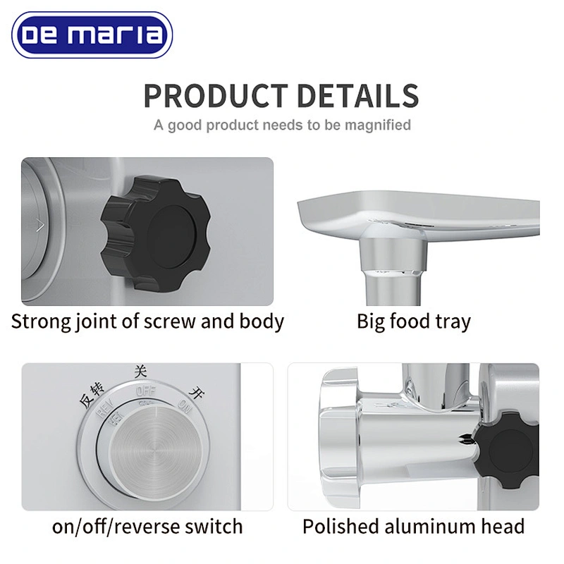New Product 1200W meat mincer Commercial electric meat grinder for home use