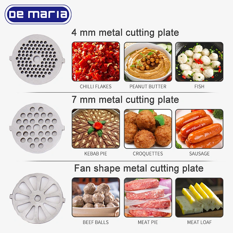 Hot Selling professional meat mincer 1200W commercial meat grinder for indoor
