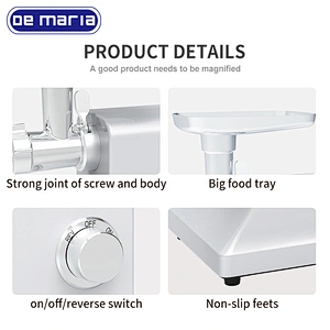 Hot Selling professional meat mincer 1200W commercial meat grinder for indoor