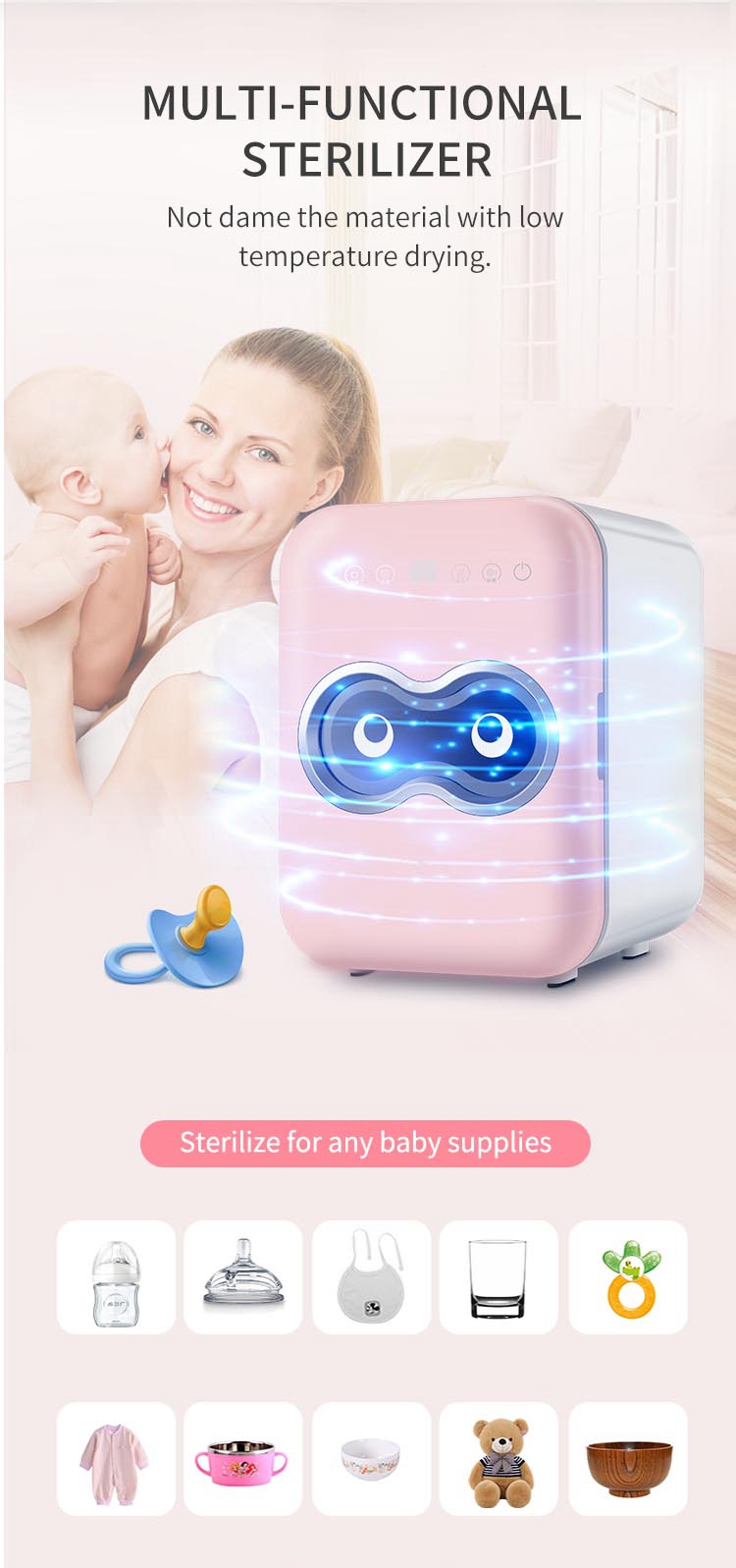 baby bottle sterilizer uv