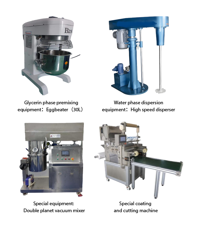 cooling gel patch production machine