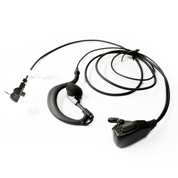 G-shaped hands-free earphone