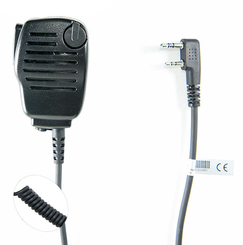 speaker mic with volume button