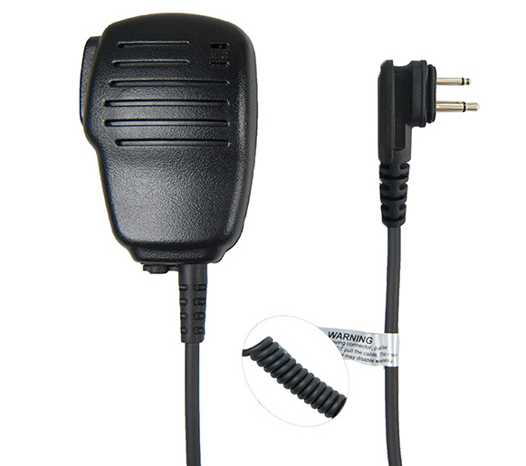 Mini shoulder speaker microphone