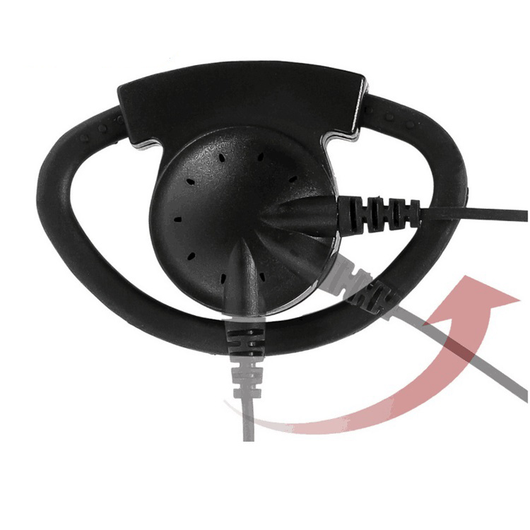 Security radio earpiece
