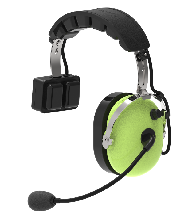 Full-Duplex Wireless Intercom Headset