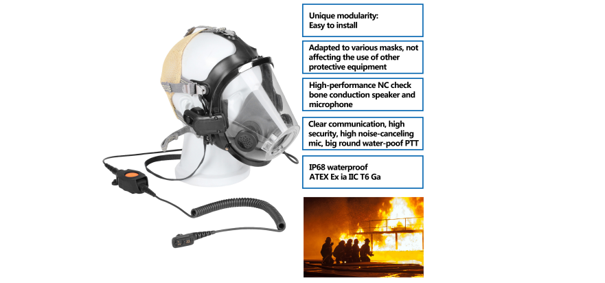 Firefighting communication solution