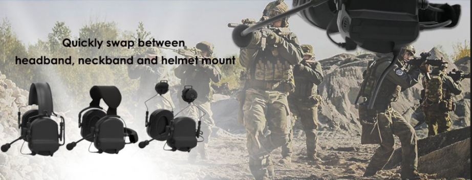ARC rail Defender I headset
