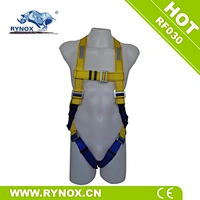 RF030 CE full body harness safety belt High quality polyester Full Body Safety Harness
