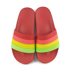 Greatshoe new design custom lady slipper leather sandal slide women beach slippers china factory