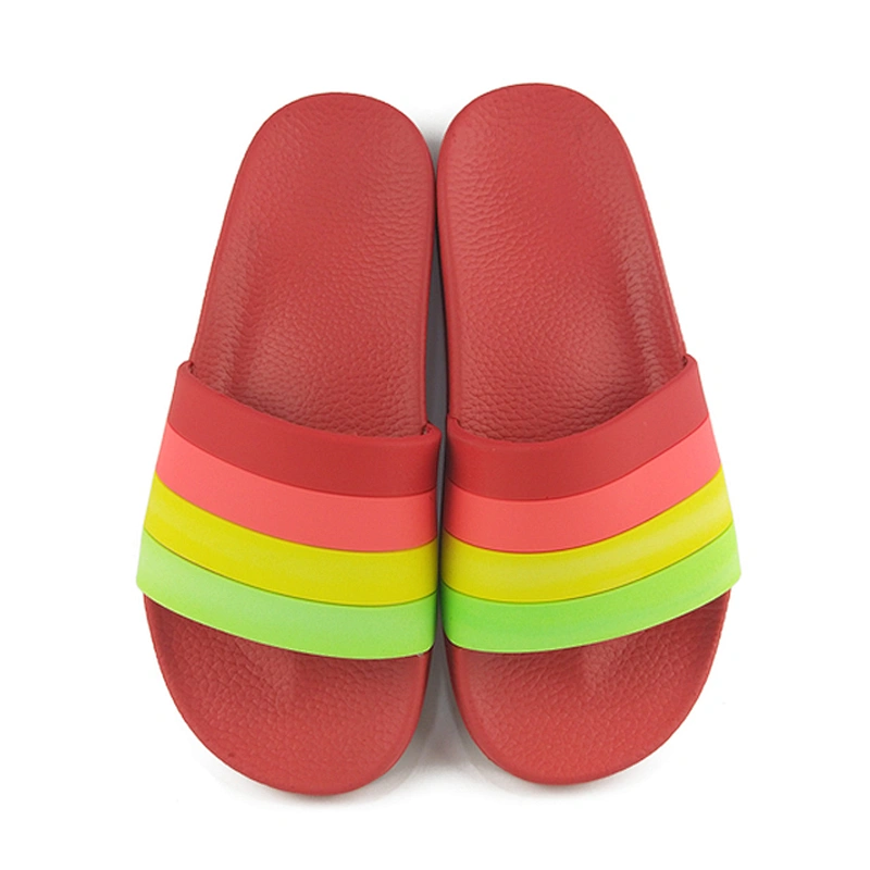 Greatshoe new design custom lady slipper leather sandal slide women beach slippers china factory