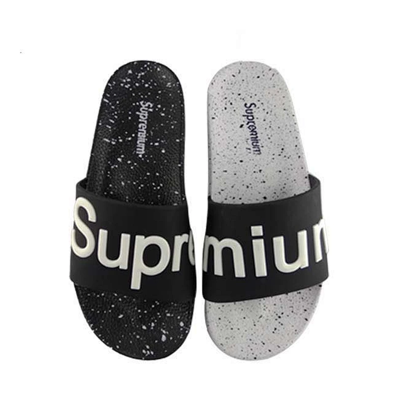 Greatshoe summer outdoor walking causal men blank custom Logo slipper