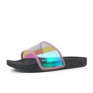 Greatshoe fashion plain slide footwear,custom beach colours women slide sandal slipper