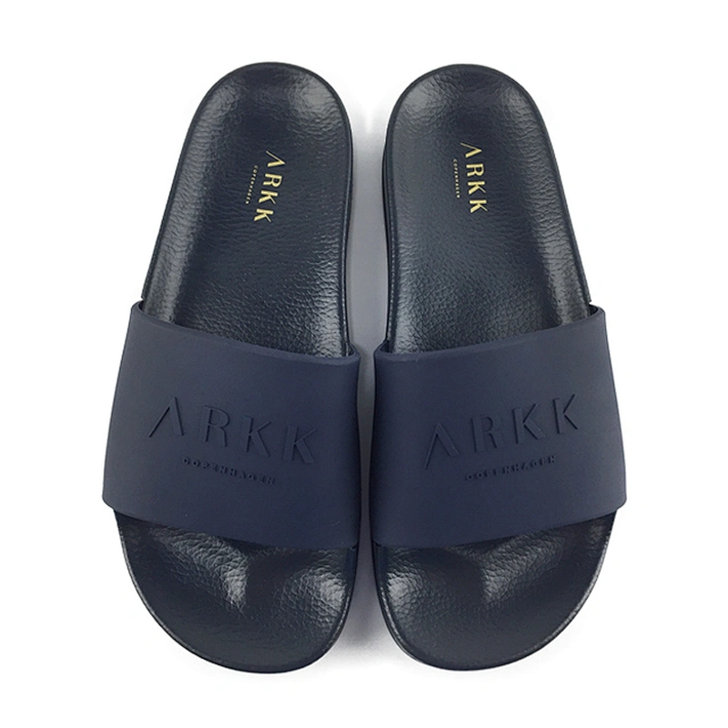 Greatshoe wholesale custom logo men's sandal low MOQ beach slide slipper custom sandals