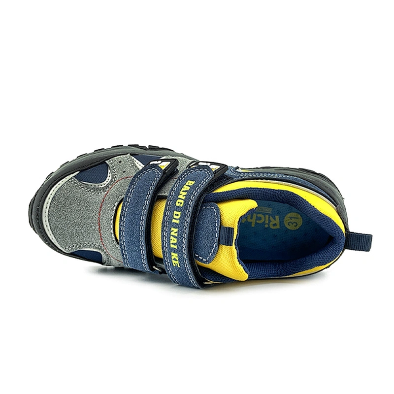 Greatshoe multifunctional boys school activities double buckle strap kids shoes children