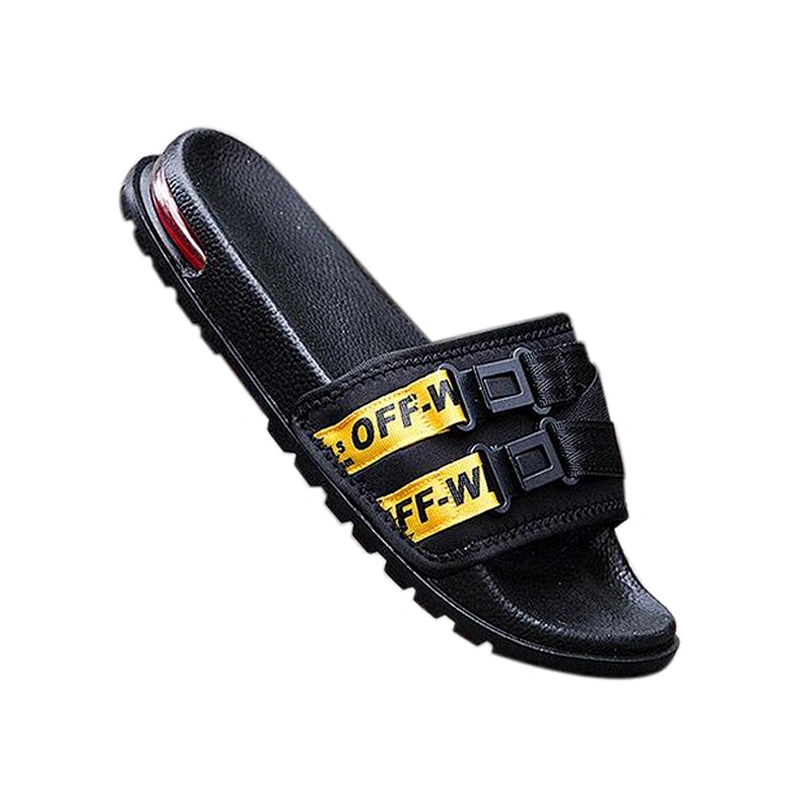 Greatshoe factory price men's slippers custom personalized slides sandals with logo custom slide sandal
