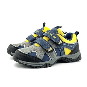 Greatshoe multifunctional boys school activities double buckle strap kids shoes children