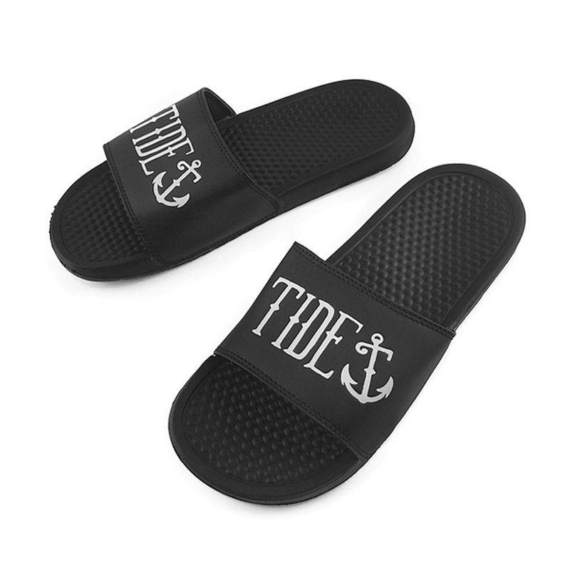 Greatshoe fashion footwear men wholesale custom logo shoe summer outdoor slide beach EVA sandals