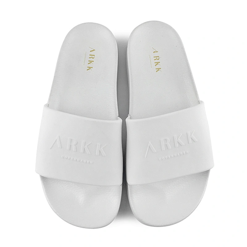 Greatshoe wholesale custom logo men's sandal low MOQ beach slide slipper custom sandals