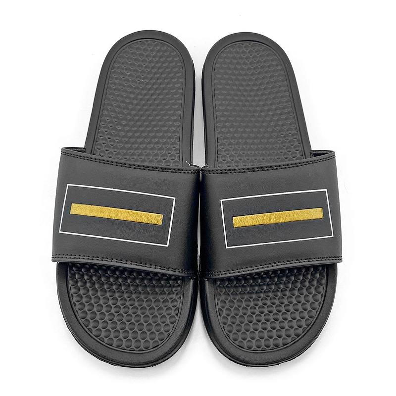 Greatshoe factory price women 2020 Wear-resistant plain black slide sandals bathroom slippers