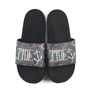 Greatshoe fashion footwear men wholesale custom logo shoe summer outdoor slide beach EVA sandals