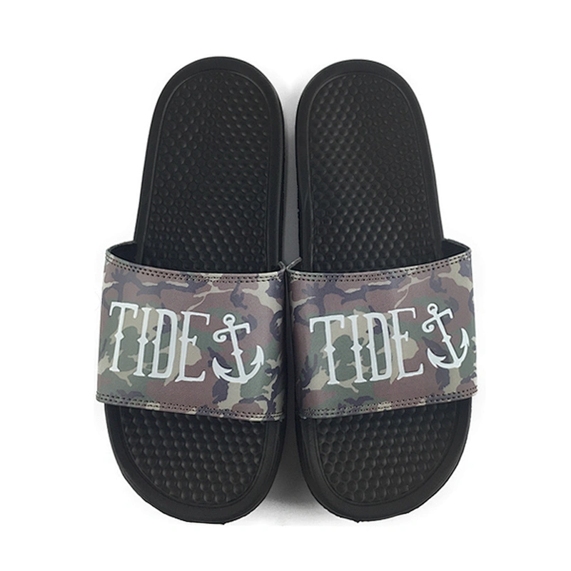 Greatshoe fashion footwear men wholesale custom logo shoe summer outdoor slide beach EVA sandals