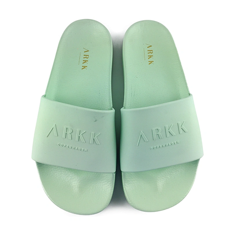Greatshoe wholesale custom logo men's sandal low MOQ beach slide slipper custom sandals