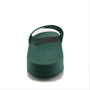Greatshoe custom slipper blank slide sandal,summer men's slipper green slider sandals,men slides footwear