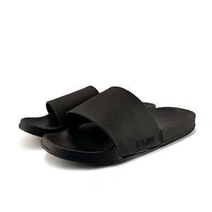 Greatshoe custom slipper blank slide sandal,summer men's slipper green slider sandals,men slides footwear