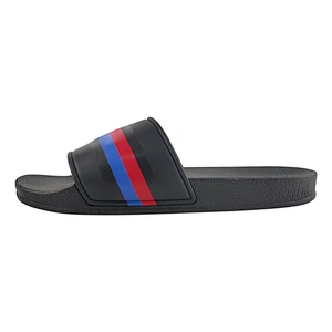 Greatshoe latest design home lightweight pvc slipper sandal custom slides sandals with logo